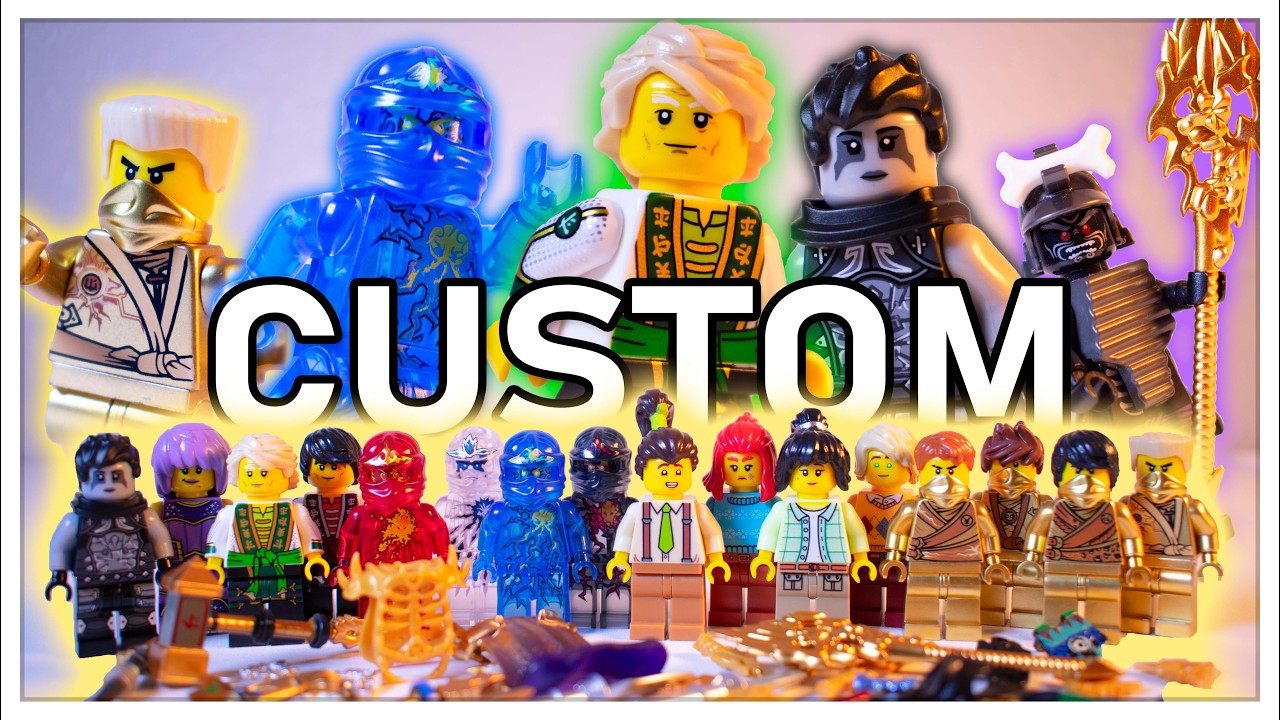 I Bought "Custom" Ninjago Figures
