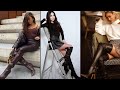 Amazing and elegant collection  of leather and latex knee boots #thigh high boots