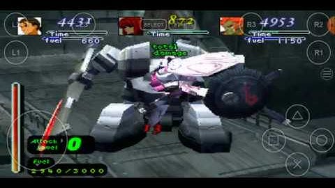 Xenogears-How to DEFEAT Grahf the first time you fight him on Goliath with the Fei
