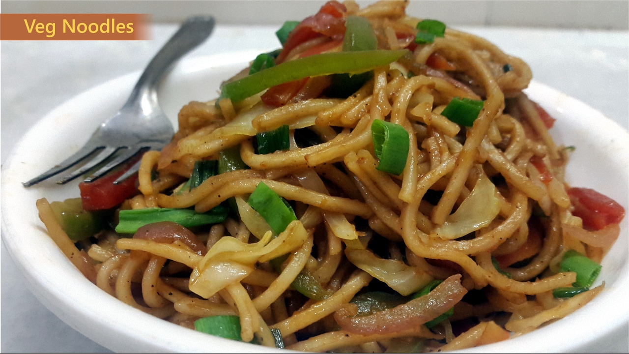 Veg HakkaNoodles Recipe -veg chowmein easy recipe 7S Kitchen