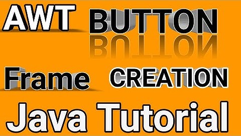 Advanced Java awt applet frame creation types