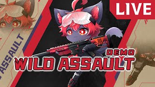【#wildassault】今日もケモノは戦場を駆ける。【紅井猫wild まるしゃ】
