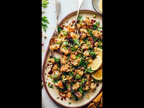 Ottolenghi Cauliflower, Pomegranate, and Pistachio Salad Review