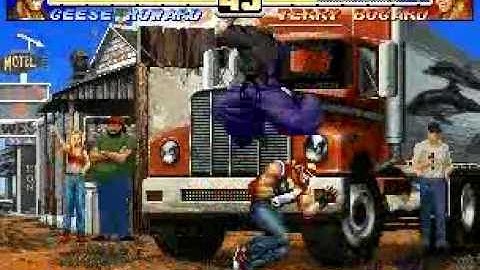 KOF96 - Geese Howard vs. Terry Bogard