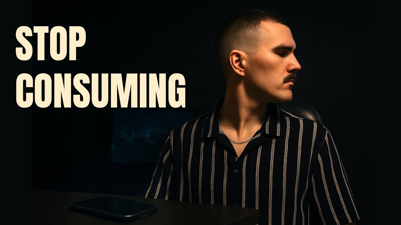 Stop Consuming. Start Creating. (ASMR Life Lesson)