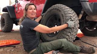 How to Lift Heavy Tires