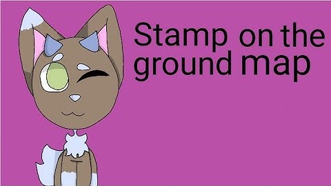 Stamp on the ground map [closed] backups open thumbnail contest open