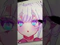 【超かぐや姫】月見ヤチヨちゃんを描いてみた【Illustration making 】#shorts