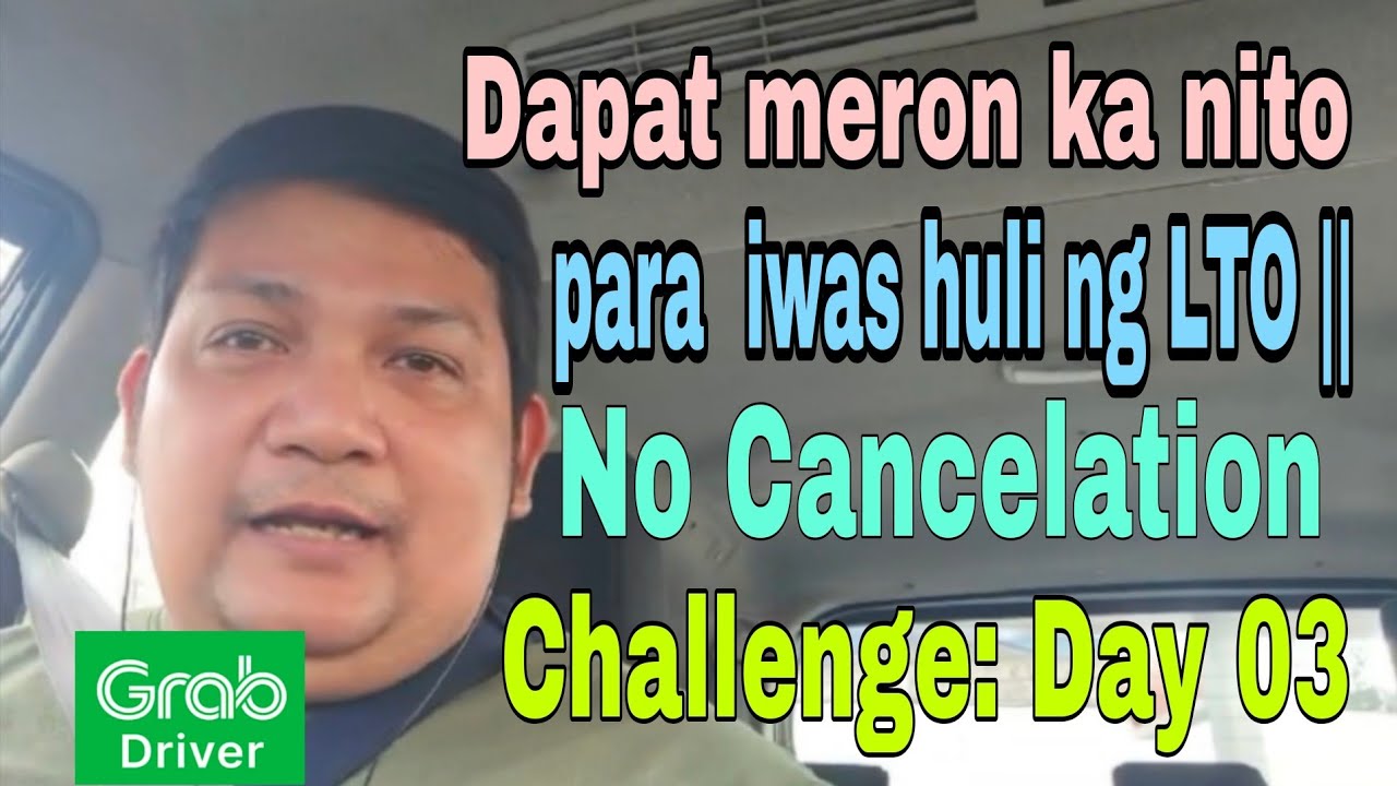Mahalagang meron ka nito para  iwas huli ng LTO! || No Cancelation Challenge: Day 03