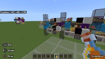 Minecraft Bedrock Sculk sensor combination example