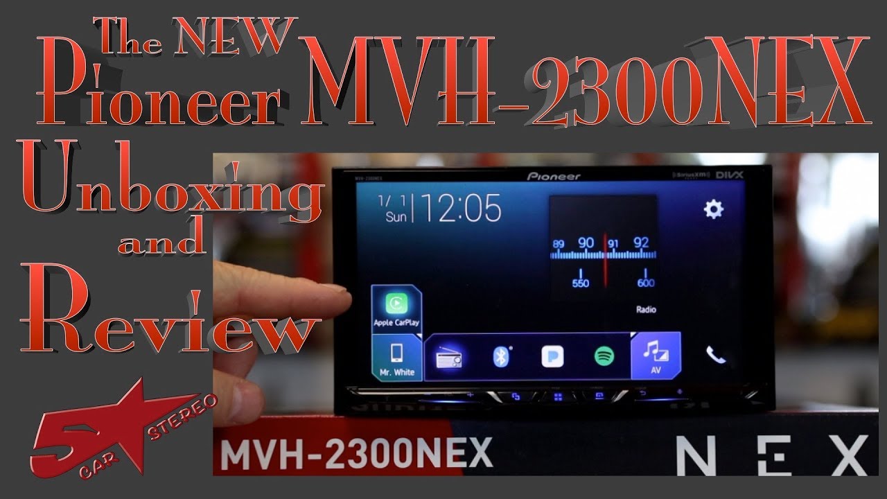 Pioneers New MVH 2300NEX CarPlay And Android Auto Radio Unboxing Review Pioneer 2300nex 9 pioneer 2300nex. Pioneers New MVH 2300NEX CarPlay And Android Auto Radio Unboxing Review Pioneer 2300nex 9
