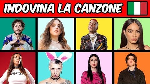 QUIZ - INDOVINA LA CANZONE ITALIANA (parte 1) 🇮🇹🎵 || GUESS THE FAMOUS SONG