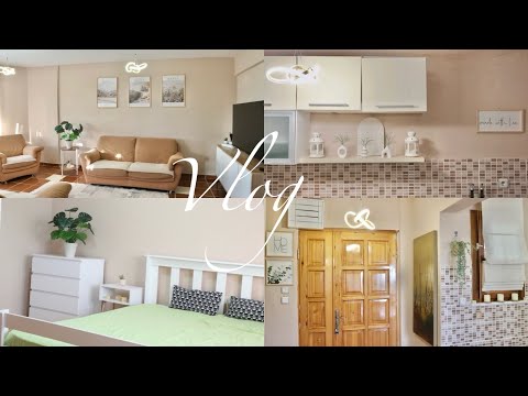 72| Yazlık Ev Turu 🏘️ Yatak Odası Dekoru 🛏️ Evi Süsledik🎀  Ev Alışverişi Kargoları 📦Sessiz Vlog 🕊️