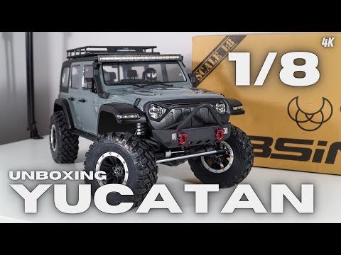 BESTER RC CRAWLER?! | ABSIMA YUCATAN 1/8 CRAWLER im UNBOXING & TEST | FERNGESTEUERTE AUTOS