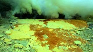 Ijen Volcano - The Largest Lake of Acid on Earth - Java, Indonesia