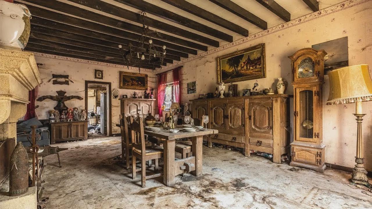 Seule depuis 20 ans : La maison abandonnée de Mme Chantal Thérèse en Belgique