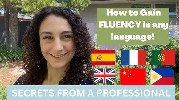 How to become FLUENT in ANY language! | Secret tips from a Professional Second Languages Teacher