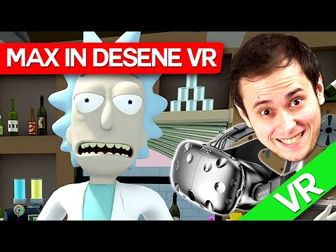 Max in Rick si Morty, Portalul VR ! (HTC VIVE) SPECIAL!