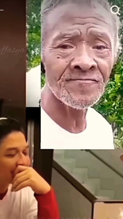 Pasha ungu menangis melihat si mbah Sugito kakek lansia bawakan lagu nya.. #andaikutahu