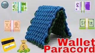 Ultimate Survival Paracord Wallet | How To Make Paracord Wallet 2 Colors - DIY - Tutorial Phone Case
