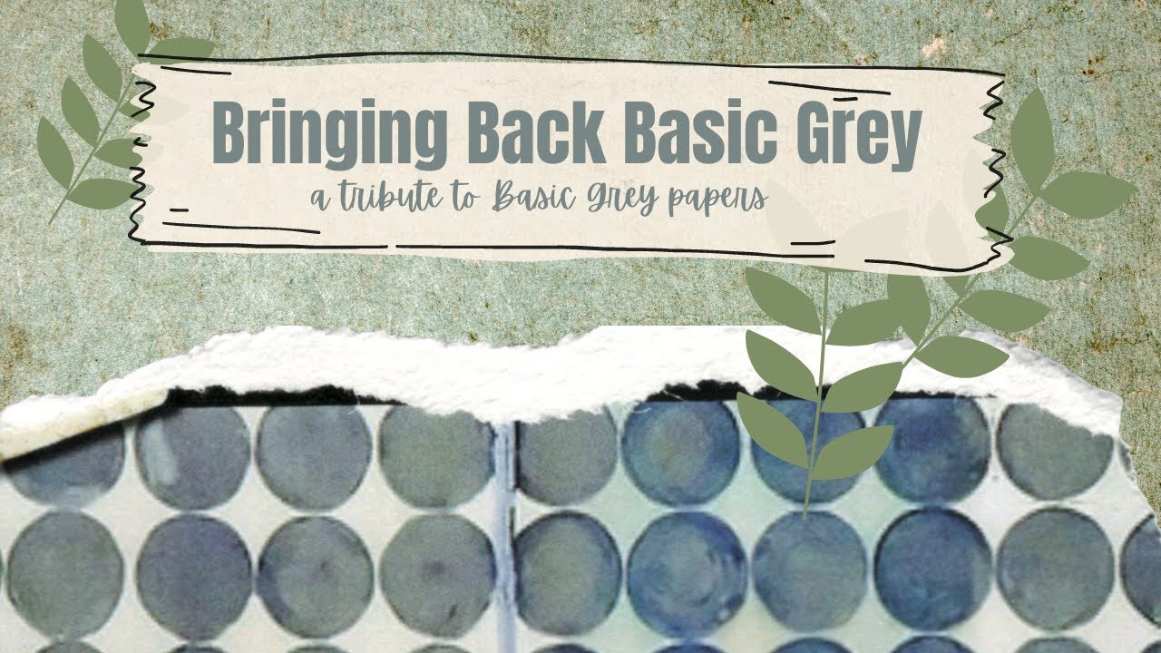 Bringing Back Basic Grey Collab - July - Journal (Dog)