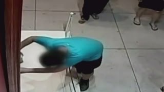 Boy accidentally punches hole in $1.5m painting