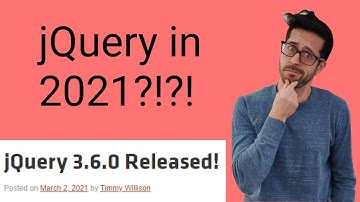 jQuery in 2021?! New release for jQuery