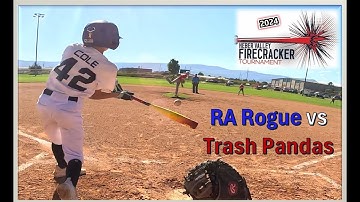 ⚾RMSB Firecracker: RA Rogue vs Trash Pandas (12U) #behindthemask