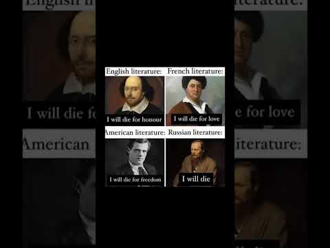 Russian literature is
