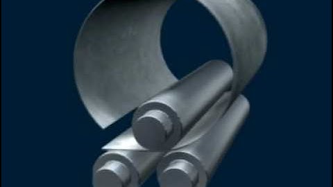 Plate bending 3-roll