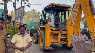 jcb 3dx cleaning land