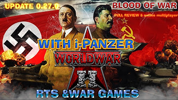 C&C Generals World War II Mod| Update 0.27 Blood of war|Review and online multiplayer with I-PANZER