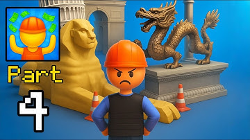 Recycling Building Idle Tycoon – Gameplay Walkthrough Part 4 – Clean & Build Fun (iOS, Android)