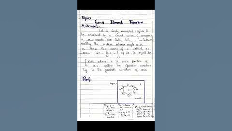 Eulers characteristic and Gauss Bonnet theorem with the results related