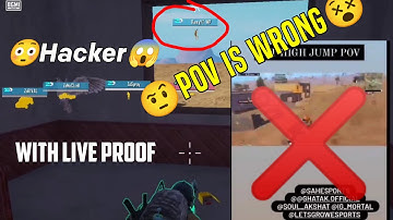 😱BMOC Long Jump Hacker Exposed, Pov is Wrong❌-