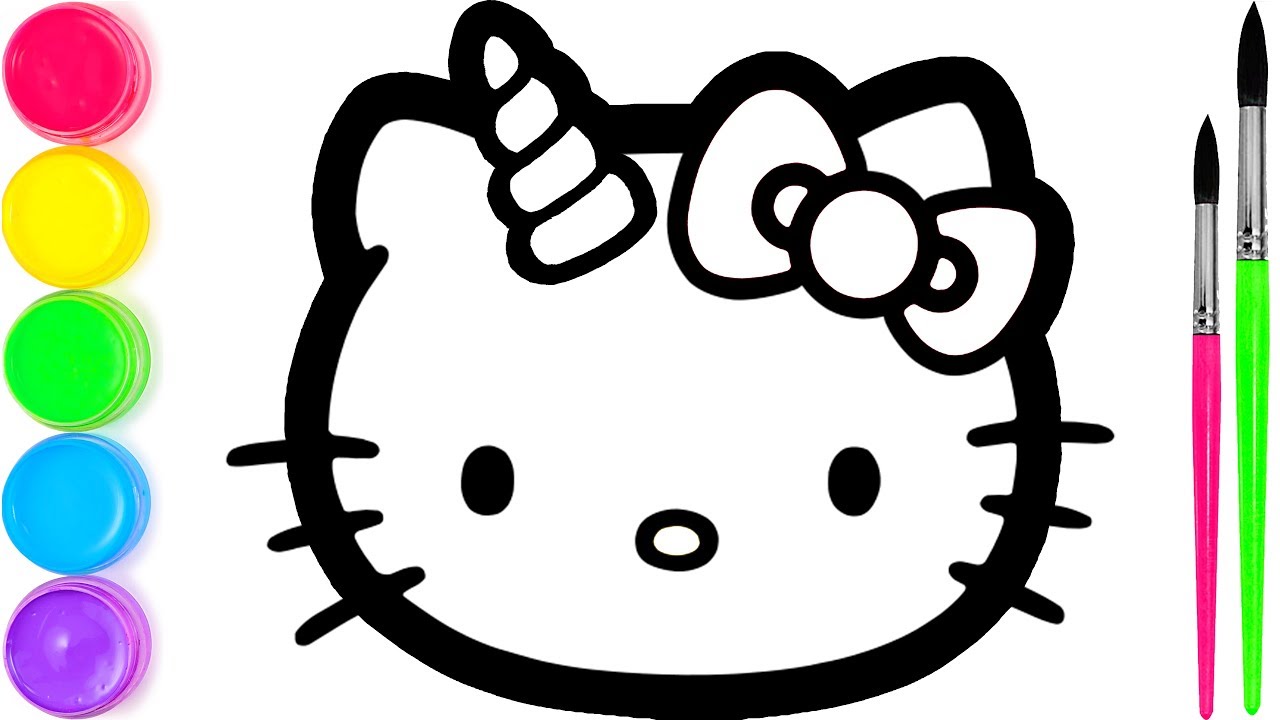  Hello  Kitty  I 3 Belajar Menggambar dan Mewarnai  untuk 