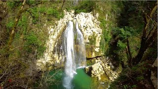 ОРЛИНЫЕ СКАЛЫ - место от которого трясутся ноги КУДА НЕ ВОДЯТ ТУРИСТОВ Агурские водопады в Сочи 2021