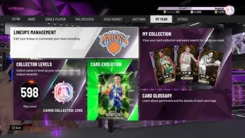 NBA 2K20 Myteam Career Highlights Locker Code