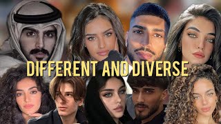Different and diverse Arab ethnic groups \ المجموعات العرقية العربية المختلفة والمتنوعة