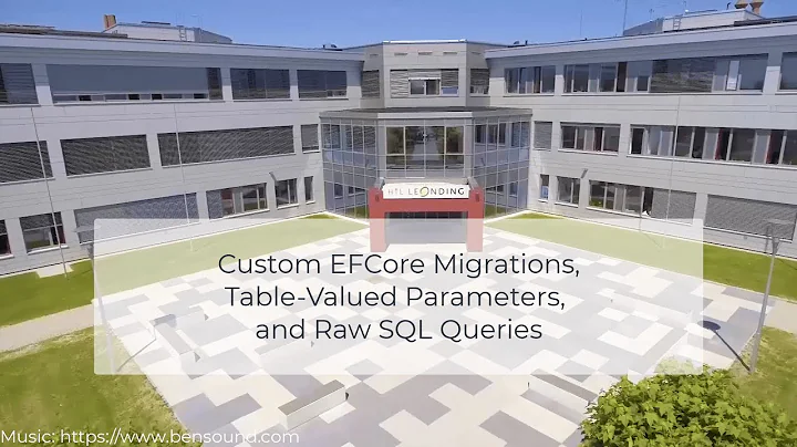 Custom EFCore Migrations, Table-Valued Parameters, and Raw SQL Queries