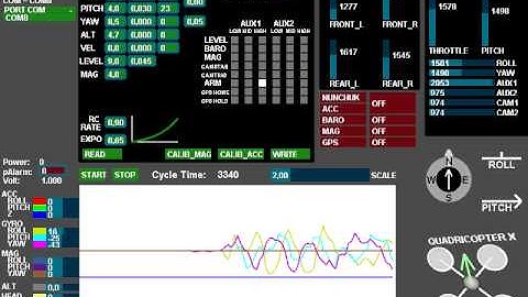 Arduino UNO as MultiWii Flight Controller