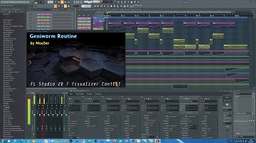 FL Studio 20.7 Visualizer Contest | Geniworm Routine | MuuSer
