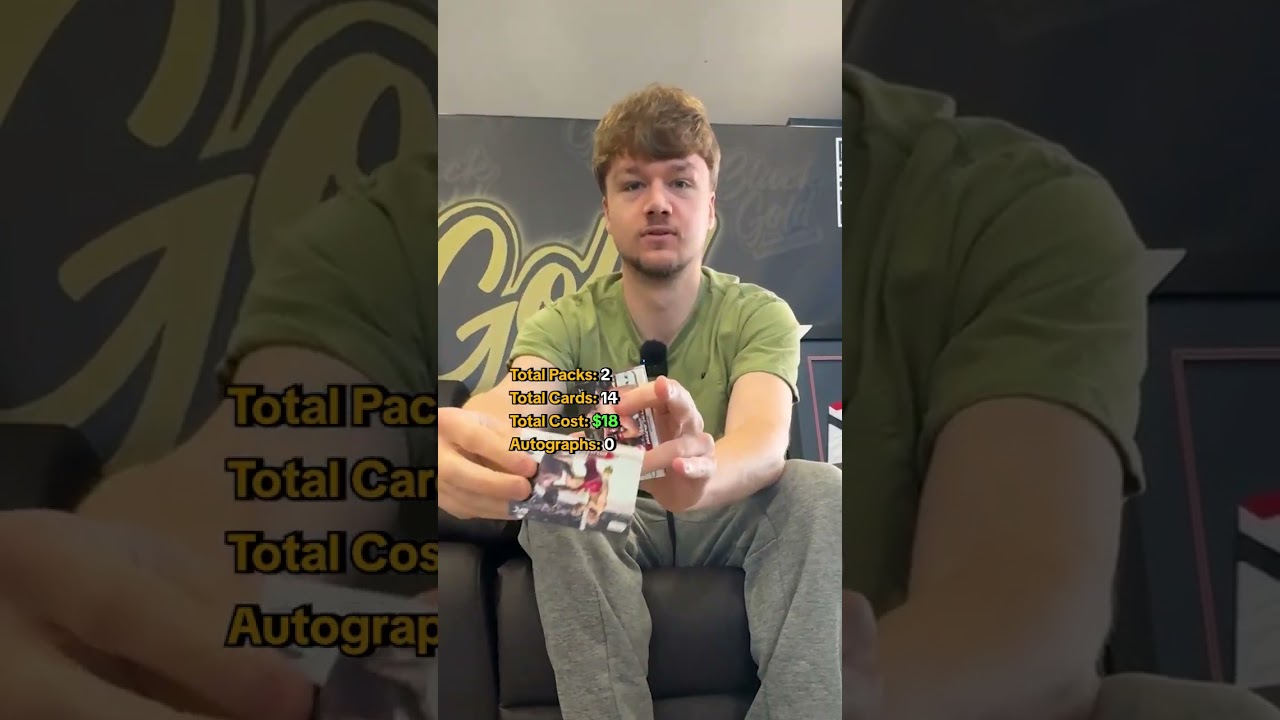 Day 2 Opening a Card Pack Until We Get An Autograph 👀