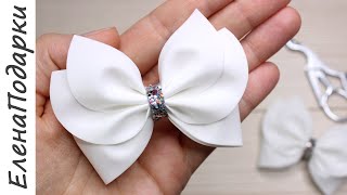 БАНТИКИ ИЗ ФОАМИРАНА 🎀 DIY BOW 👍 Jewelry made of foamiran