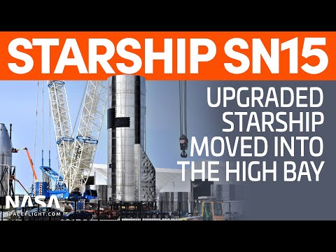 Starship SN15 Moved to High Bay - SN11 Wreckage | SpaceX Boca Chica