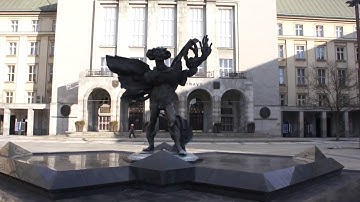 Xem thành phố Ostrava từ trên cao, Czech Republic_Clip 7.