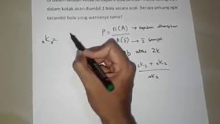 Membahas solusi atas soal peluang mengambil bola dari dalam kotak jika
yang terambil harus berwarna sama. pembahasan contoh l...