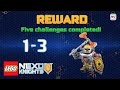 LEGO Nexo Knights | Knightonia Mission 1-3 Completed