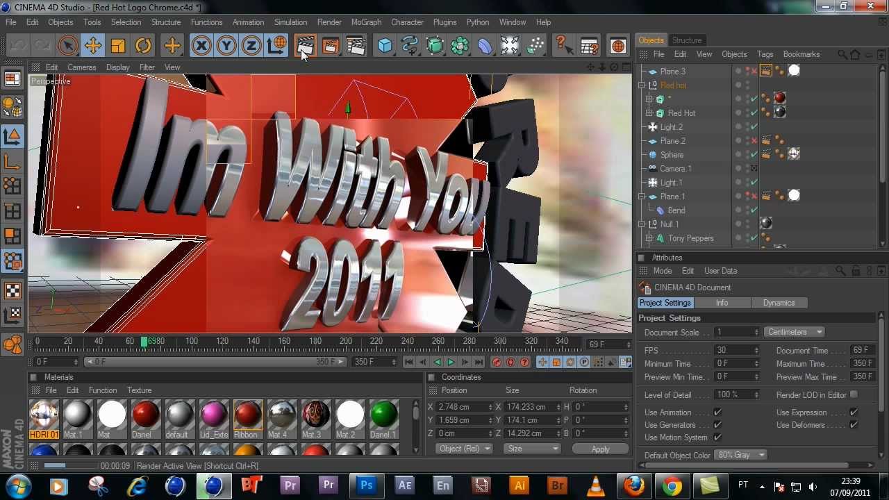 Red Hot Chili Peppers - Logo 3D [Official Behind The Scenes]