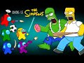 어몽어스 VS 호머 심슨 The Simpsons (Homer Simpson) | AMONG US ANIMATION